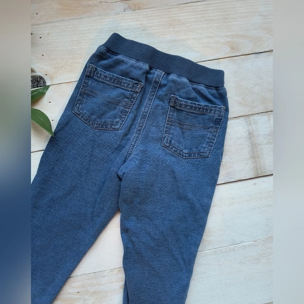 Okie Dokie Baby Boy Denim Stretchy Jeans Blue Size 18 Months